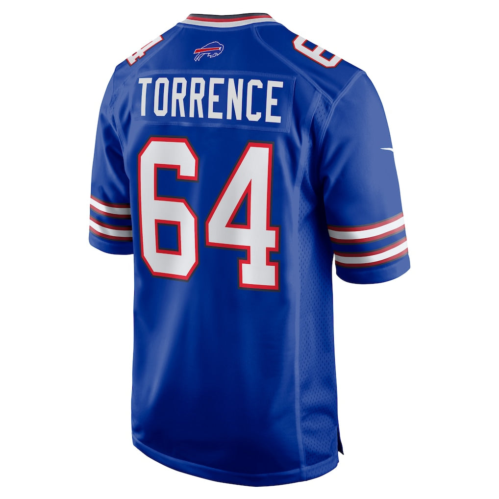 Tocy B.Bills #64 O'Cyrus Torrence Royal Home Game Jersey