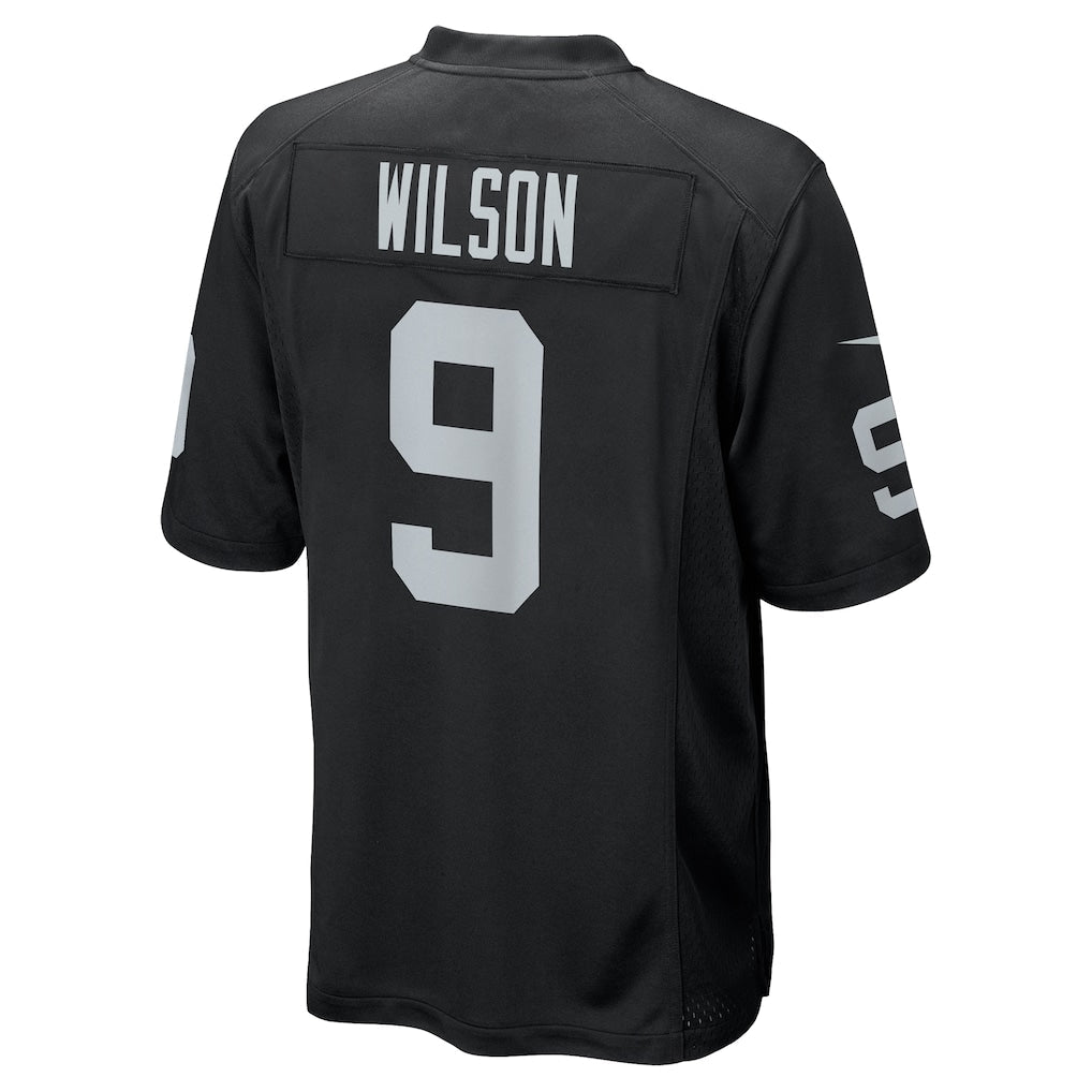 tocy LV.Raiders #9 Tyree Wilson Black Game Jersey