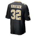 Tocy NO.Saints #32 Kai Kroeger Black Team Game Jersey