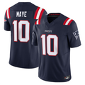 tocy NE.Patriots #10 Drake Maye Navy Vapor F.U.S.E. Limited Stitched Jerseys
