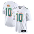 tocy #10 Tyreek Hill Player M.Dolphins White Fashion Game Stitched Jerseys