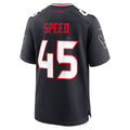 Tocy H.Texans #45 E.J. Speed Navy Team Game Jersey