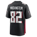 Tocy A.Falcons #82 Casey Washington Black Team Game Jersey