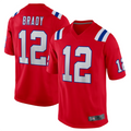 tocy NE.Patriots #12 Tom Brady Player Red Game Stitched Jerseys