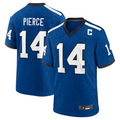 tocy #14 Alec Pierce Player IN.Colts Indiana Nights Alternate Game Stitched Jerseys - Royal