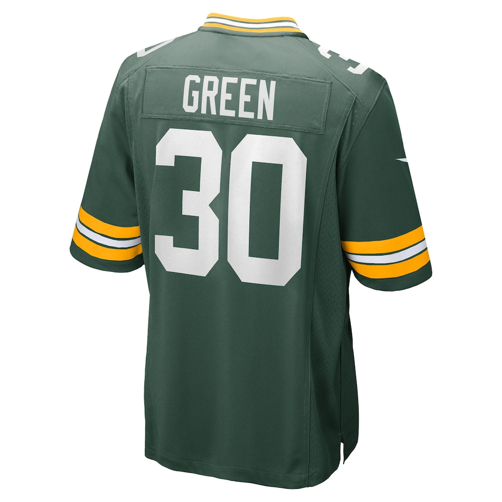 Tocy GB.Packers #30 Ahman Green Green Team Retired Player Game Jersey