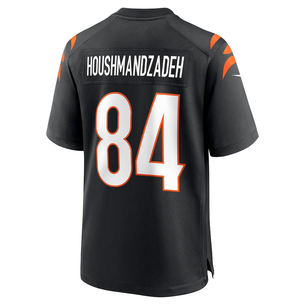 Tocy C.Bengals #84 T-J Houshmandzadeh Black Team Retired Player Game Jersey