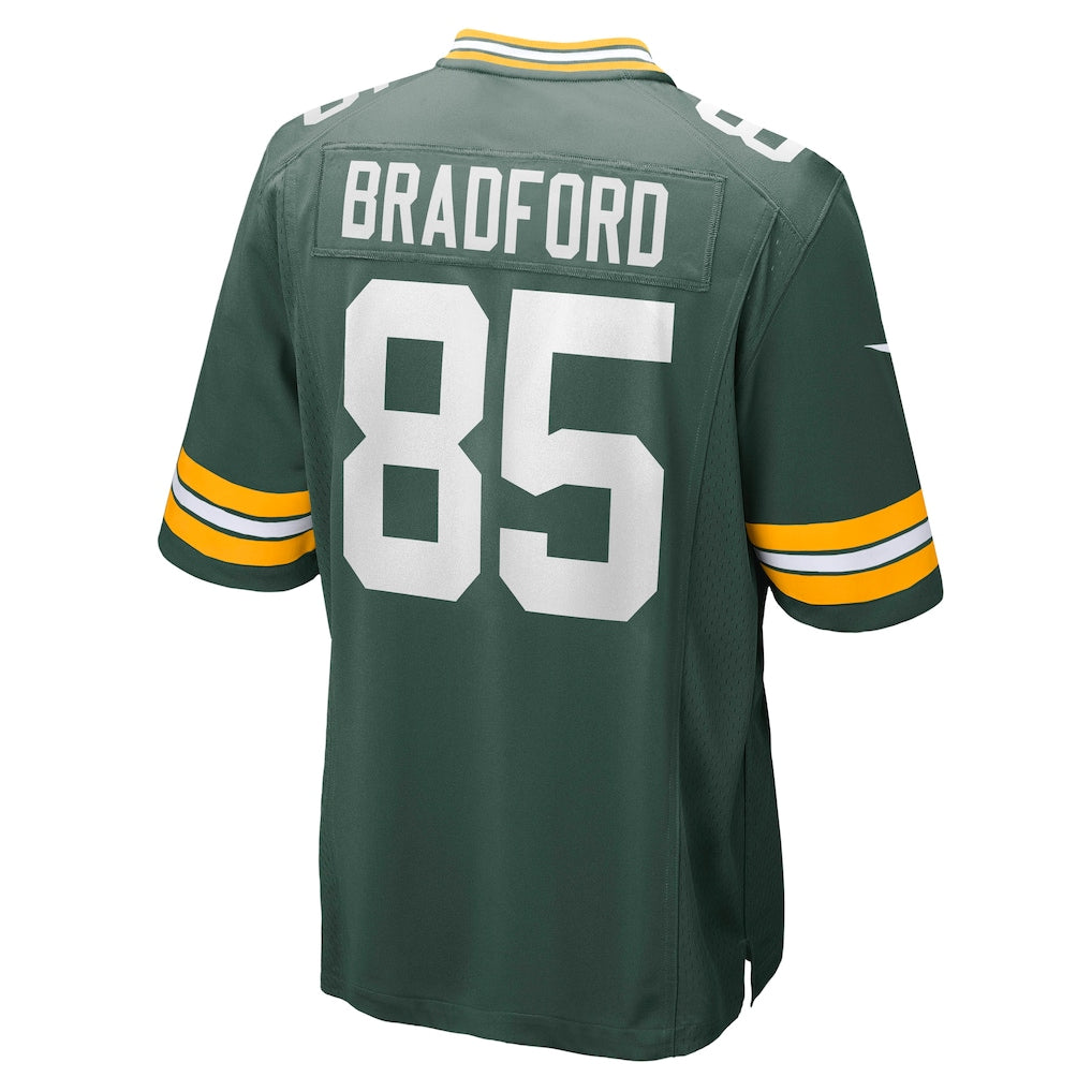 Tocy GB.Packers #85 Corey Bradford Green Game Jersey