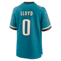Tocy J.Jaguars #0 Devin Lloyd Teal Alternate 2 Prowler Throwback Game Jersey