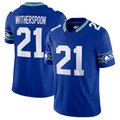 tocy S.Seahawks #21 Devon Witherspoon Player Royal Alternate Vapor F.U.S.E. Stitched Jerseys