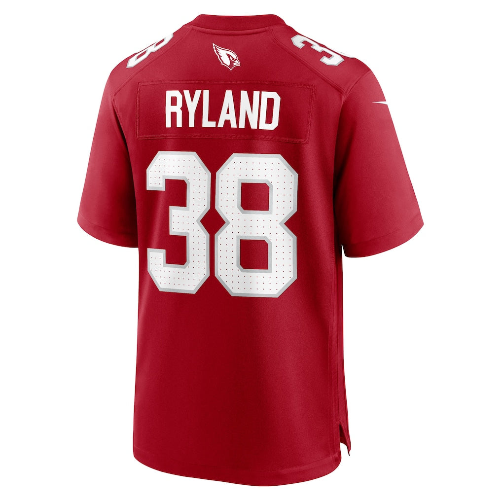Tocy A.Cardinals #38 Chad Ryland Cardinal Team Game Jersey