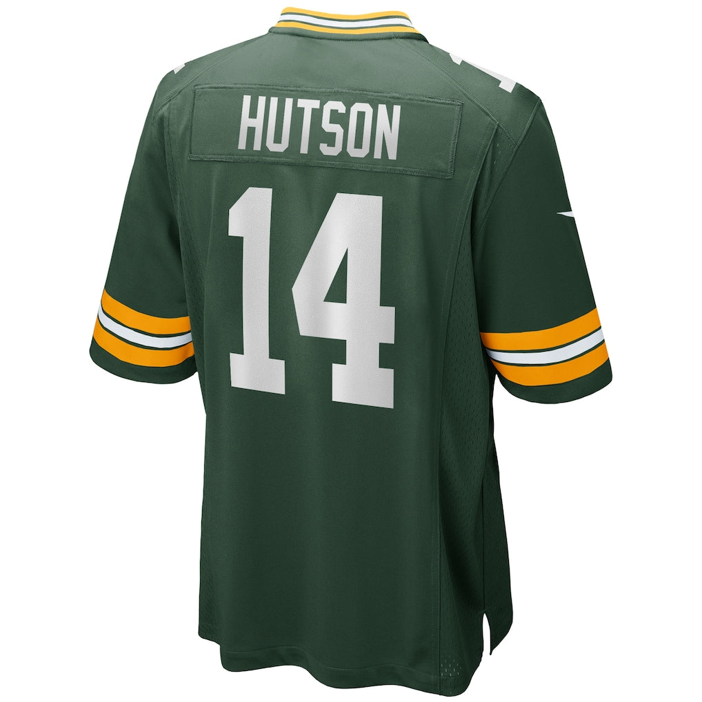 Tocy GB.Packers #14 Don Hutson Green Game Jersey