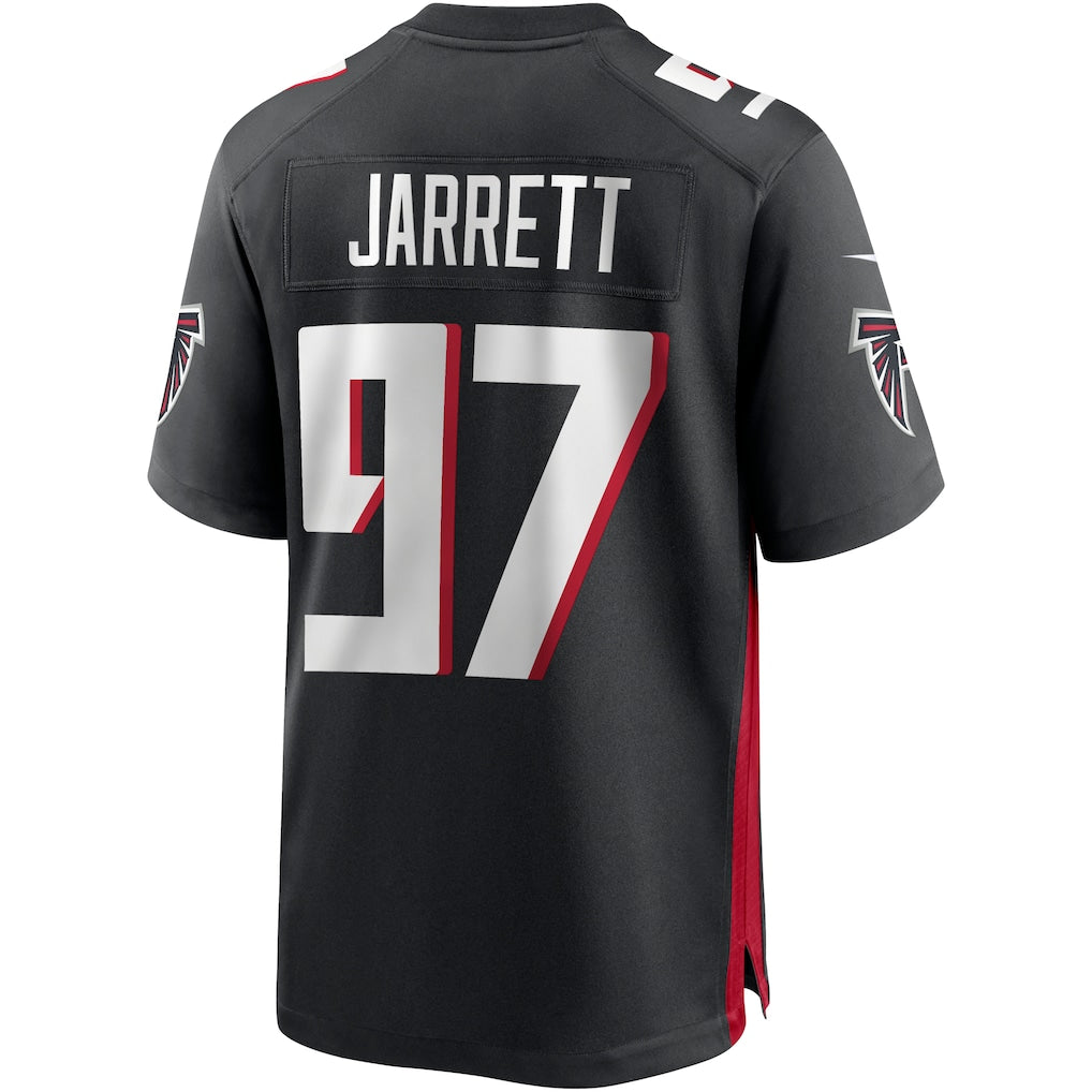 Tocy A.Falcons #97 Grady Jarrett Black Team Game Jersey