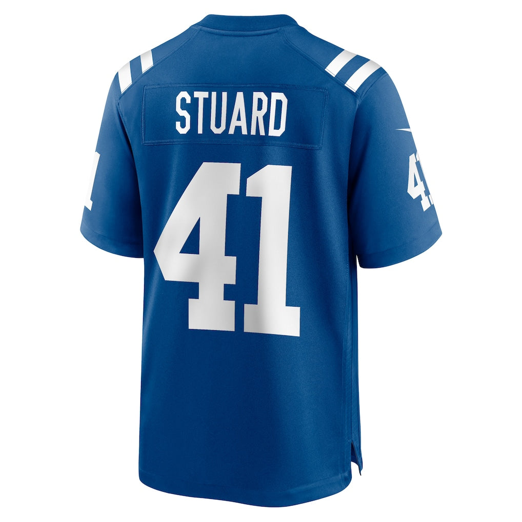 Tocy IN.Colts #41 Grant Stuard Royal Game Player Jersey