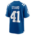 Tocy IN.Colts #41 Grant Stuard Royal Game Player Jersey