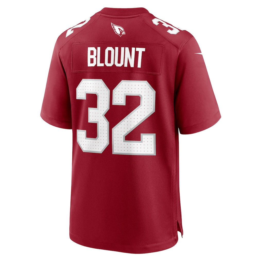 Tocy A.Cardinals #32 Joey Blount Cardinal Team Game Jersey