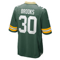 Tocy GB.Packers #30 Chris Brooks Green Team Game Jersey