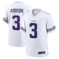 tocy #3 Jordan Addison Player MN.Vikings White Alternate Game Stitched Jerseys