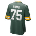 Tocy GB.Packers #75 Sean Rhyan Green Game Player Jersey