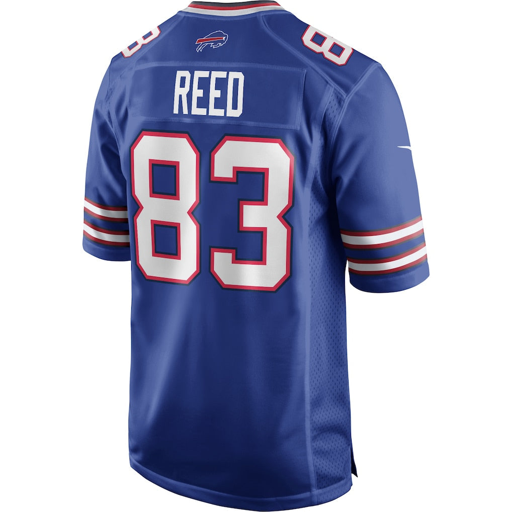 Tocy B.Bills #83 Andre Reed Royal Game Retired Player Jersey