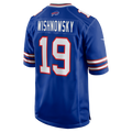 Tocy B.Bills #19 Mitch Wishnowsky Royal Team Game Jersey
