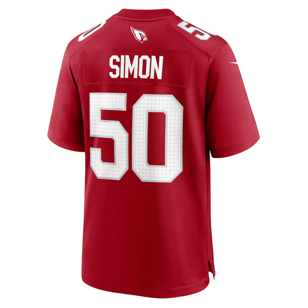 Tocy A.Cardinals #50 Cody Simon Cardinal Team Game Jersey