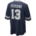 Tocy D.Cowboys #13 DeMarvion Overshown Navy Game Jersey