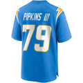 Johmsee LA.Chargers #79 Trey Pipkins III Powder Blue Game Jersey