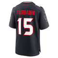 Tocy H.Texans #15 Ka'imi Fairbairn Navy Team Game Jersey