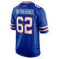 Tocy B.Bills #62 Sedrick Van Pran-Granger Royal Game Jersey