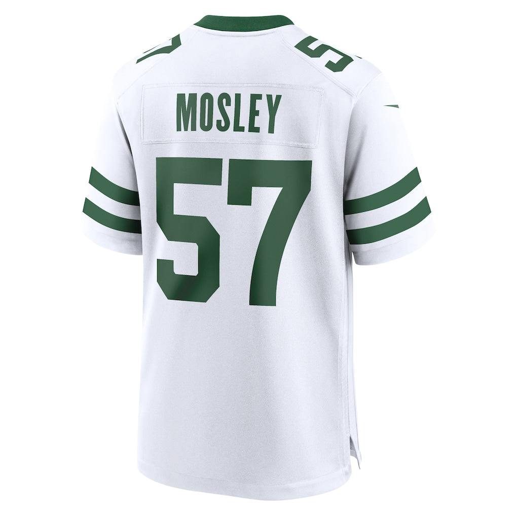 Tocy NY.Jets #57 C.J. Mosley White Game Jersey