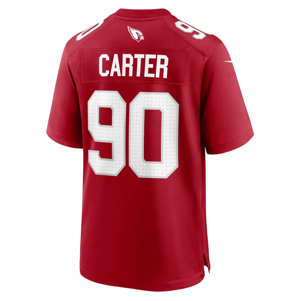 Tocy A.Cardinals #90 Zach Carter Cardinal Team Game Jersey