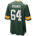 Tocy GB.Packers #64 Jerry Kramer Green Team Retired Player Game Jersey