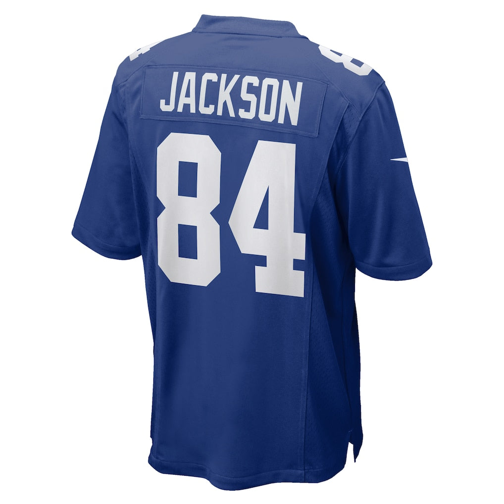 Tocy NY.Giants #84 Tyree Jackson Royal Game Jersey