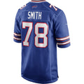 Tocy B.Bills #78 Bruce Smith Royal Game Retired Player Jersey