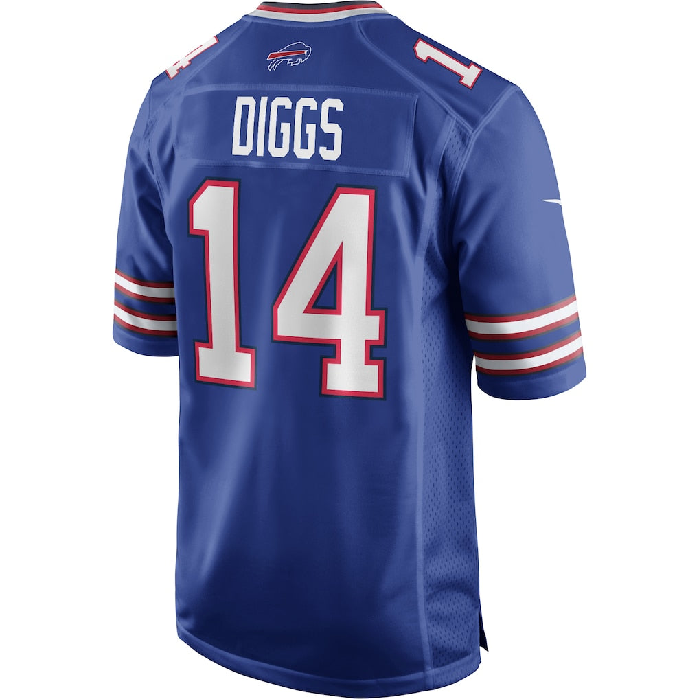 Tocy B.Bills #14 Stefon Diggs Royal Game Player Jersey