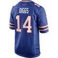 Tocy B.Bills #14 Stefon Diggs Royal Game Player Jersey