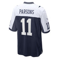 Tocy D.Cowboys #11 Micah Parsons Navy Alternate Game Team Jersey