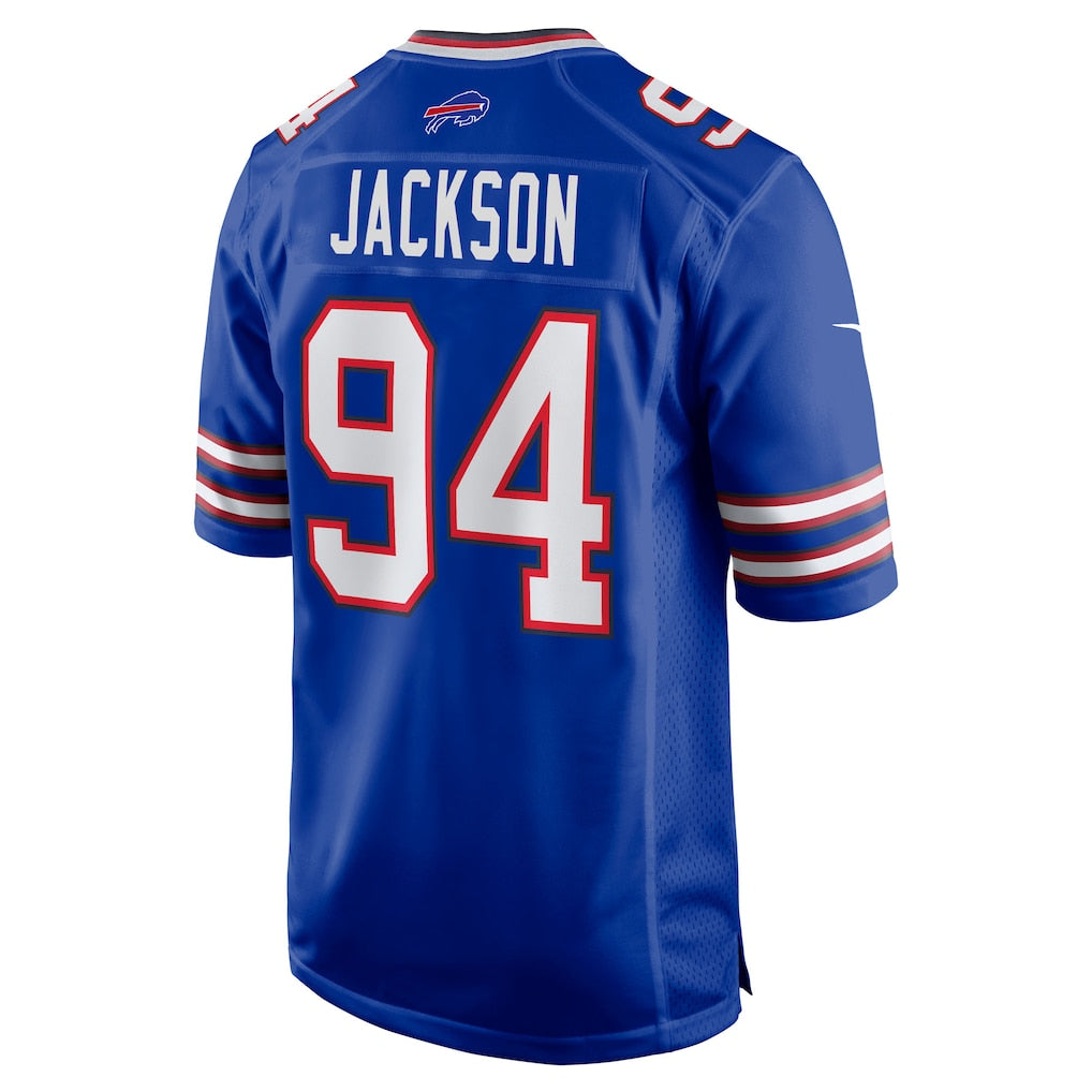 Tocy B.Bills #94 Landon Jackson Royal Team Game Jersey