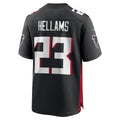 Tocy A.Falcons #23 DeMarcco Hellams Black Team Game Jersey