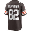 Tocy C.Browns #82 Ozzie Newsome Brown Game Retired Player Jersey