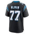 Tocy C.Panthers #77 Yosh Nijman Black Game Jersey