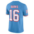 Tocy T.Titans #16 Treylon Burks Light Blue Vapor F.U.S.E. Limited Jersey