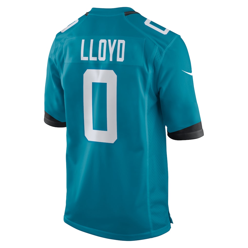 Tocy J.Jaguars #0 Devin Lloyd Teal Team Game Jersey