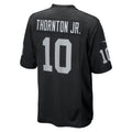tocy LV.Raiders #10 Dont'e Thornton Jr. Black Team Game Jersey
