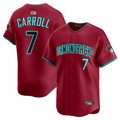 tocy A.Diamondbacks #7 Corbin Carroll Player Red Alternate Limited Personalized Stitched Jerseys
