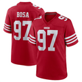 tocy SF.49ers #97 Nick Bosa Player Scarlet Player Game Stitched Jerseys