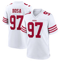 tocy SF.49ers #97 Nick Bosa Player White Game Stitched Jerseys