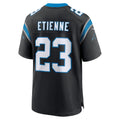 Tocy C.Panthers #23 Trevor Etienne Black Team Game Jersey
