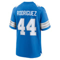 Tocy D.Lions #44 Malcolm Rodriguez Blue Game Jersey